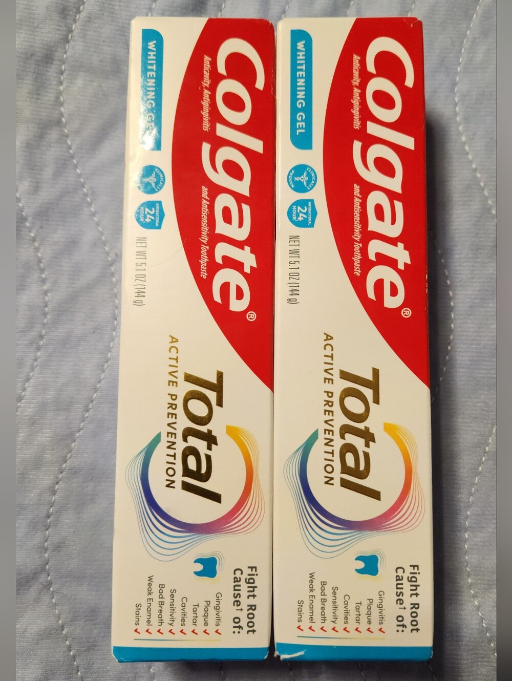 Colgate Total Whitening Gel Toothpaste - 2
